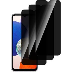 3 Pack Tempered Glass for Samsung Galaxy A50 A30 A20 Privacy Screen Protector, Anti-Spy Ultra HD Bubble-Free Anti-Scratch, Easy Install, Case Friendly