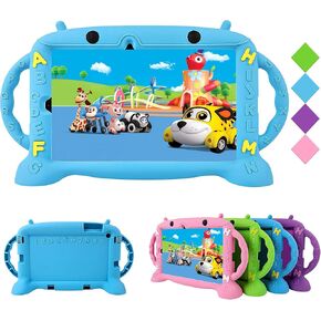 CHIN FAI Kids Case for Galaxy Tab S6 Lite 2020 P610 P615, Soft Silicone Kids-Friendly Handle Stand Robot Case Cover with Pen Holder for Samsung S6 Lite 10.4 Inch (Green)