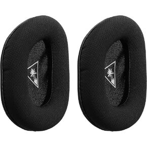 kwmobile Replacement Ear Pads Compatible with TurtleBeach Beach Recon 70 - Set of Earpads for Headphones - Green/Black