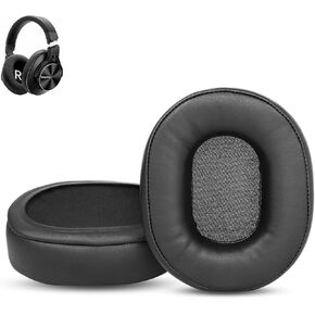 Prime Replacement Earpads Compatible with Srhythm NC75 Pro/NC75 Headphones Ear pads Cushion(Protein Leather/Memory Foam)