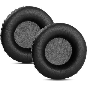 Professional Replacement Earpads Cushions Compatible with Sony MDR RF6500 MDR RF 6000 Headset Headphone Ear Pads with Softer Protein Leather/Memory Foam