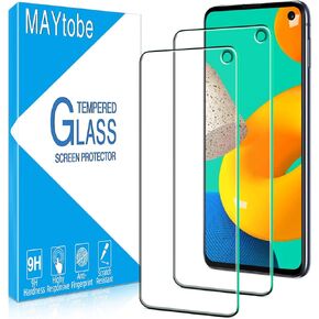 MAYtobe [2 Pack] Screen Protector Designed For Samsung Galaxy S10e Tempered Glass, Case Friendly, Bubble Free, Easy to Install