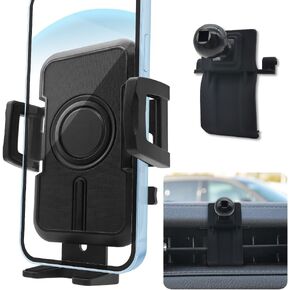 WAAPAK Car Phone Holder Mount 2017-2024 Cadillac XT5 and 2020-2024 XT6 Auto Accessories Interior Decoration Smartphone Thick Case Cradles Navigation Bracket iPhone