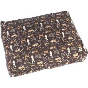 Molly Mutt Indoor/Outdoor Dog Duvet Cover - Gorgeous Beasts - Measures 36"x 5" Round - 100% Cotton Canvas - Durable - Breathable - Sustainable - Machine Washable Dog Bed Cover - Pre-Shrunk