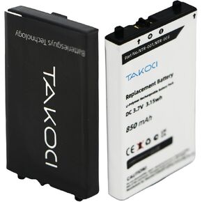 Replacement Battery for N-intendo AGS-001 AGS-003 AGS-101 AGS-A-BP-USA C/AGS-A-BP-USA DS NDS Game Boy Advanced SP GBA-SP NDS SAM-SPRBP(A) Fits P/N BAT-GBASP-1LI BT-M12 NTR-001 NTR-003 3.7V 850mAh