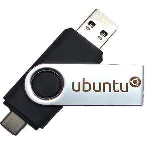Learn How to Use Linux, Ubuntu Linux 22.04 Bootable 8GB USB Flash Drive - Includes Boot Repair and Install Guide Now with USB Type C