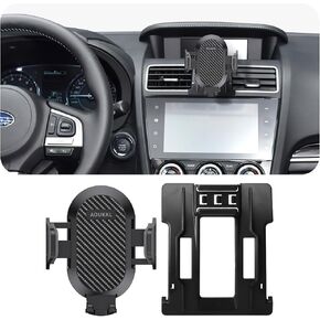 Car Phone Holder Fits for Subaru Forester 2014-2018 Accessories,Thick Cases Friendly,Cell Phone Mount for 4.7-7 in Phones,360 Degree Rotation,Easy to Install