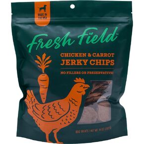 Bison & Apple Jerky Chips, 5 oz – All-Natural Dog Treats, USA Made, No Fillers, Perfect for Picky Pets