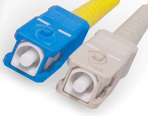 FCD 10M LC to ST Mode Conditioning Fiber Patch Cable | Fiber Optic LC Mode - Conditioning to ST Fiber Patch Cable 10 Meter (32.8ft) | Length Options: 1M - 15M in Kuwait