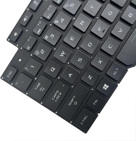 لوحة مفاتيح بديلة بإضاءة خلفية أمريكية لجهاز ASUS ROG Strix GL703 GL703V GL703GS GL703GM GL703VD GL703VM GL703GE GL703GEE PX703GE,0KNB0-661BUS00 in Saudi Arabia