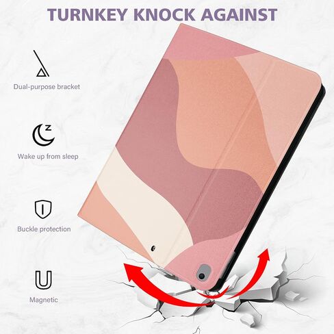 Case for iPad 10th Generation Case 2022. iPad 10.9 Inch Cover Anti-Fingerprint,Anti-Scratch,Support 2nd Gen Pencil,Auto Sleep/Wake,Camera Protection in Saudi Arabia