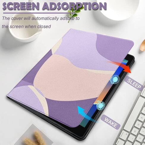 Case for iPad 10th Generation Case 2022. iPad 10.9 Inch Cover Anti-Fingerprint,Anti-Scratch,Support 2nd Gen Pencil,Auto Sleep/Wake,Camera Protection in Kuwait
