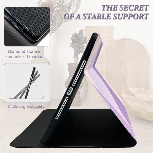 Case for iPad 10th Generation Case 2022. iPad 10.9 Inch Cover Anti-Fingerprint,Anti-Scratch,Support 2nd Gen Pencil,Auto Sleep/Wake,Camera Protection in Kuwait