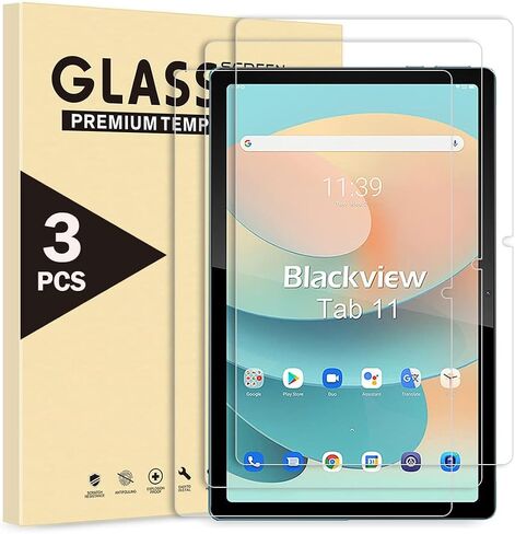 Screen Protector Tempered Glass for Blackview Tab 11/ SE 10.36 inch Tablet Protective Film 9H 0.33mm, Anti-Bubble, Anti-Scratch, 2 PCS in Saudi Arabia