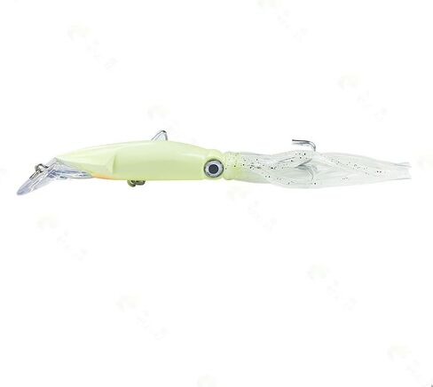 Squid Swimbait Hard Lures Lingcod Rockfish Saltwater Fishing Octopus Jig Head(5.51in/14cm,1.41oz./40g,6 Colors Option) in Saudi Arabia