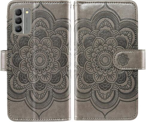 حافظة هاتف Asuwish لهاتف Nokia G400 5G مع واقي شاشة من الزجاج المقسى وحامل بطاقة الائتمان من الجلد الزهري وحامل محفظة فوليو وفتحة ملحقات الخلية G 400 400G 2022 للنساء والرجال باللون الأزرق in Saudi Arabia