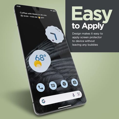 واقي شاشة Case-Mate Google Pixel 7 Pro [6.7 بوصة] طبقة مرنة متينة وناعمة مع مقاومة للخدش، حماية من الكسر، لمسة ناعمة، وضوح عالي، سهل الاستخدام، خالي من الفقاعات، رفيع in Kuwait