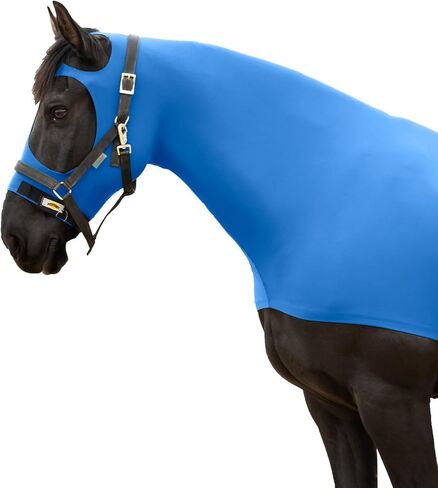 RESISTANCE Premium Horse Hood Pull On-Face with Forelock Saver - Horse Sleazy Slickers and Horse Care Sheet in Saudi Arabia