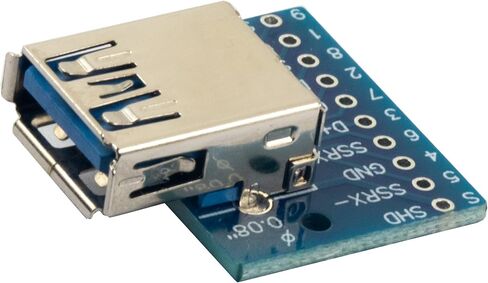 4 قطعة USB 3.0 نوع A أنثى لوحة القطع USB إلى DIP محول 10 دبابيس 0.1 "الملعب مع رؤوس الدبوس المستقيمة in Saudi Arabia