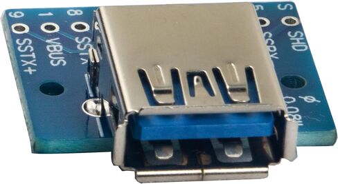 4 قطعة USB 3.0 نوع A أنثى لوحة القطع USB إلى DIP محول 10 دبابيس 0.1 "الملعب مع رؤوس الدبوس المستقيمة in Saudi Arabia
