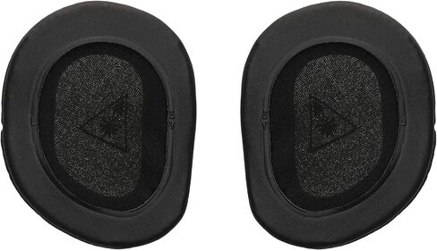 kwmobile Replacement Ear Pads Compatible with TurtleBeach Beach Recon 70 - Set of Earpads for Headphones - Green/Black in Saudi Arabia
