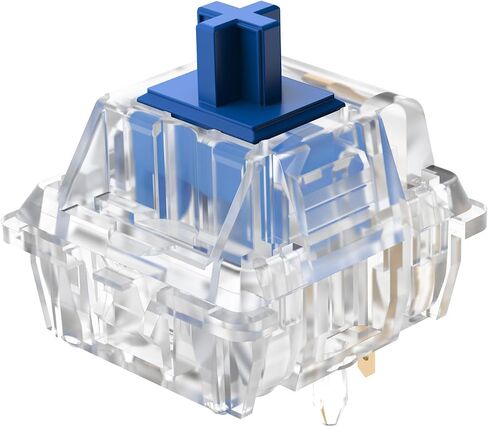 DUROCK Silent Linear Switches, Classic Blue Stem 5 Pins DUROCK Silent Switches, Pre-lubed MX Silent Key Switches (DUROCK Daybreak 67g, 70pcs) in Saudi Arabia
