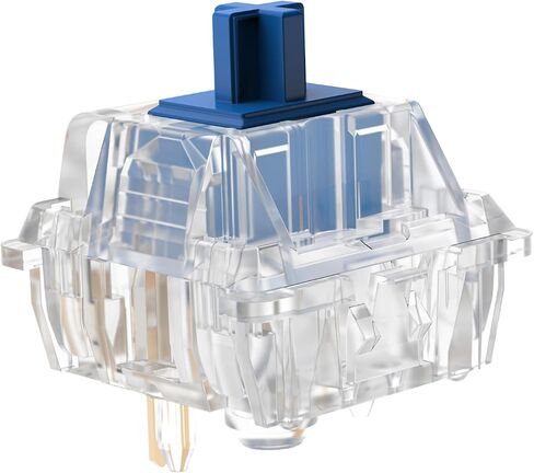DUROCK Silent Linear Switches, Classic Blue Stem 5 Pins DUROCK Silent Switches, Pre-lubed MX Silent Key Switches (DUROCK Daybreak 67g, 70pcs) in Saudi Arabia