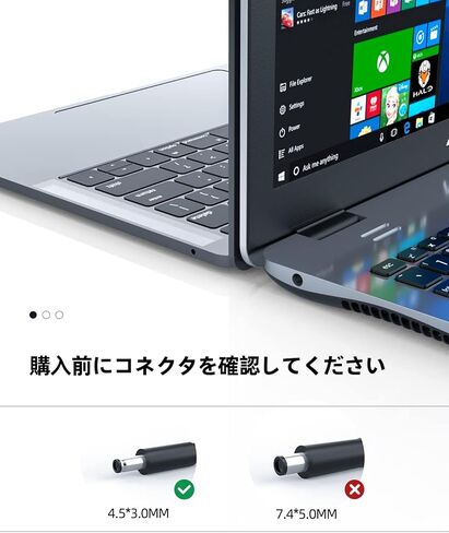 محول شاحن التيار المتردد Nicpower المدرج من UL مناسب لسلك إمداد الطاقة للكمبيوتر المحمول Dell Latitude 3590 3490 3390 in Saudi Arabia