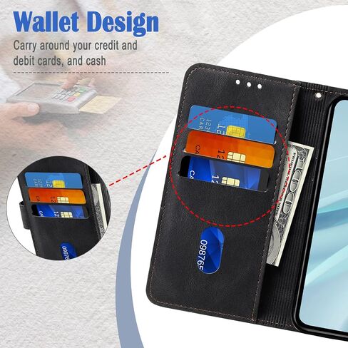 Case for Galaxy A32 5G, Wallet Case for Samsung Galaxy A32 5G, PU Leather Magnetic Cover with TPU Shockproof Interior Bumper, Purple in Saudi Arabia