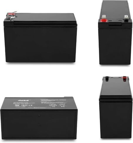 بطارية 12 فولت 9ah قابلة لإعادة الشحن من حمض الرصاص SLA AGM F2 بواسطة Casil 2 Pack، استبدال لشفرات الحلاقة e200 e200s e225 e300 in Saudi Arabia