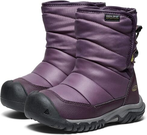 KEEN Unisex-Child Puffrider Insulated Waterproof Durable Easy on Snow Boots in Saudi Arabia