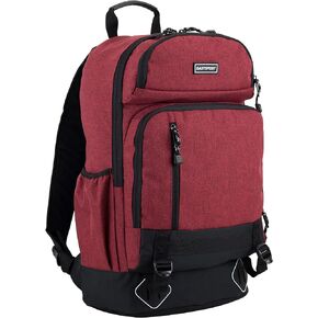 Eastsport Outdoors Elevated Hiking Travel Weekender Carry On Bookbag Daypack Rusksack Large Bag Backpack, Black
