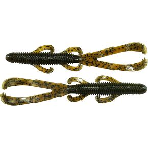 Hot Spot Googan Baits GTH-465-GNP Trench Hawg 4.65", Green Pumpkin,Multi,One Size