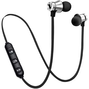 The Voice Wireless Bluetooth Stereo Earbuds with Microphone, Controls on Cord, iOS or Android Compatible