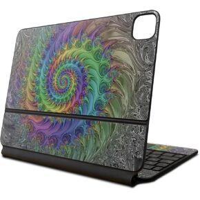 Skin Compatible with Apple Magic Keyboard for iPad Air 11-inch (M2) 2024 - Tripping - Premium 3M Vinyl Protective Wrap Decal Cover - Easy to Apply | Crafted in The USA by MightySkins