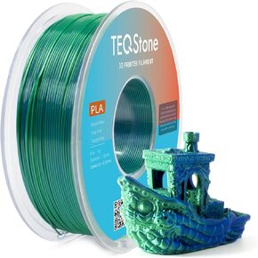 مجموعة أكياس تخزين خيوط TEQStone مكونة من 10 قطع مع مضخة كهربائية ومقاومة للرطوبة والغبار، سعة كبيرة 12.8 × 14.8 بوصة، تناسب معظم بكرات خيوط الطابعة ثلاثية الأبعاد 0.25/0.5/1 كجم