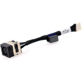 DC Power Jack Harness Charging Port Replacement for Dell Latitude E6440 VAL90 DC30100NP00 DC301000V00 0HH3J4 HH3J4