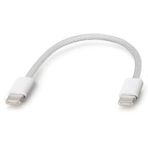 Smays Short USB C to USB C 6 inch 60W Charger Cord Type C, Braided
