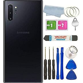 Galaxy Note 10 Plus Back Glass Replacement for Samsung Galaxy Note10+ Note10 Plus 5G + Tools (Blue)