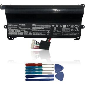 A42N1520 Laptop Battery Replacement for ASUS ROG GFX72 GFX72VY G752VY Series GFX72VL6700 GFX72VT6700 GFX72VY6700 15V 90Wh 6000mAh
