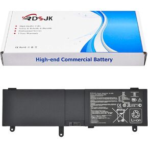 C41-N550 Laptop Battery for Asus N550 N550JA N550JV N550J N550JX N550X47JS N550X47JV N550X47JV-SL N550JK N550LF Q550L Q550LF ROG G550 G550J G550JK Series 0B200-00390000 0B200-00390100 15V 4000mAh/59Wh