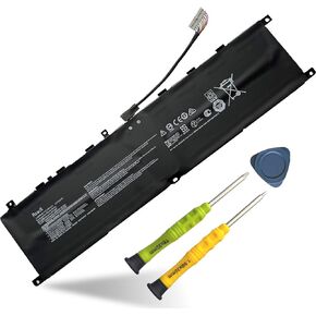 ASODI BTY-M57 Laptop Battery Compatible with MSI GP76 GP66 Leopard 10UG Series MS-17K3 15.2V 65Wh 4280mAh