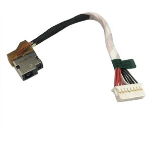 GinTai DC Power Jack Charging Port Cable Plug for HP 16-E 16-B 16-C 16-D Series 16-e0010ca 16-e0011wm 16-e0043nr 16-e0085cl 16-e0085nr 16-e0097nr M54715-001 M55149-004 M75693-001 M45543-S21