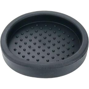 6.3cm/2.5inch Espresso Silicone Gel Round Tamper Mat, Small Coffee Tamping Pad for Espresso Machine Replacement Accessories