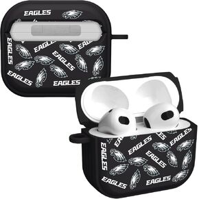 GAME TIME Philadelphia Eagles HDX Case Cover Compatible with Apple AirPods Gen 3 (Classic)