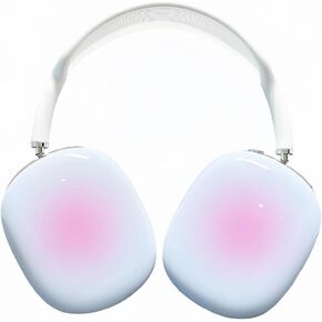 Hardcase Compatible with Apple Airpods Max Headphones Case Blue White Blusher Pattern Hard Case Cute Case Protector Accessories for Airpods Max