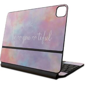 Skin Compatible with Apple Magic Keyboard for iPad Air 11-inch (M2) 2024 - BeYouTiful - Premium 3M Vinyl Protective Wrap Decal Cover - Easy to Apply | Crafted in The USA by MightySkins