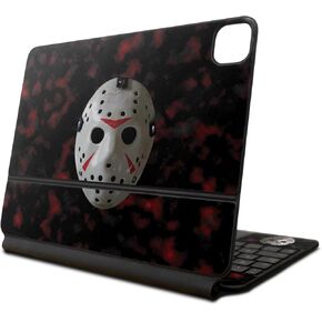 Skin Compatible with Apple Magic Keyboard for iPad Air 11-inch (M2) 2024-13th Nightmare - Premium 3M Vinyl Protective Wrap Decal Cover - Easy to Apply | Crafted in The USA by MightySkins