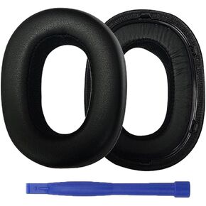 N700NC Ear Pads, BUTIAO Replacement Protein Leather Earpads Ear Cushions Muffs Repair Parts for AKG N700 N700NC M2 Over-Ear Headphones - Black