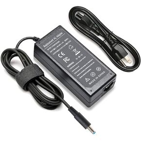 65W 45W AC Adapter for Dell Latitude 3520 3420 3320 Inspiron 15 3510 3511 3520 3521 3525 Business Laptop Charger 4.5mm tip with 1.2 Meter US Power Supply Cord